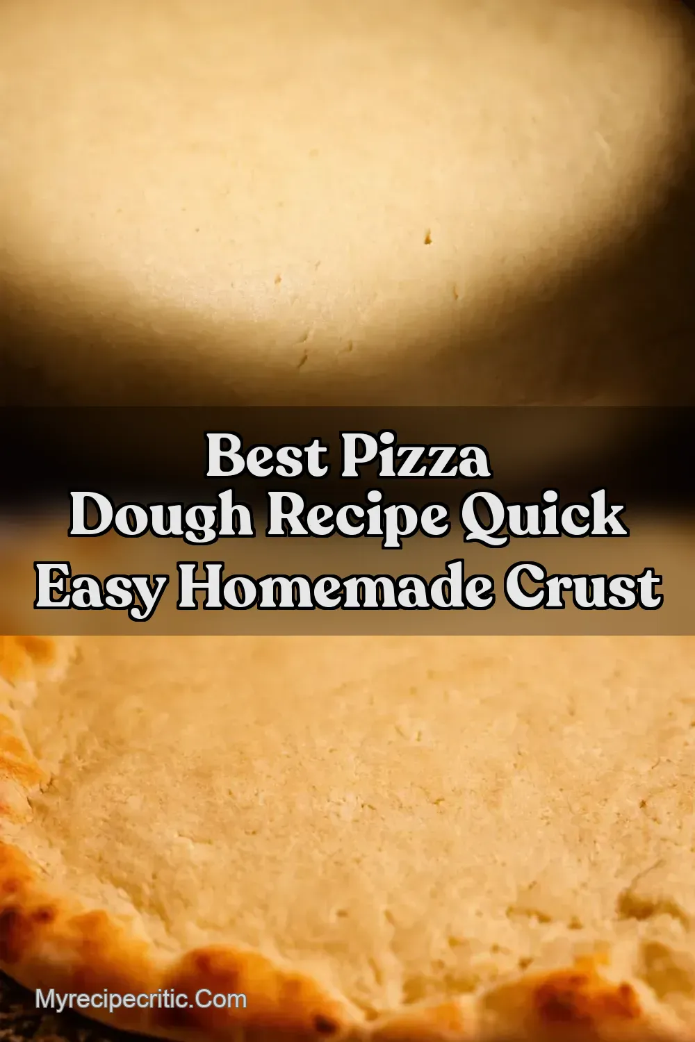 My Simple Pizza Dough Recipe Chewy Homemade Goodness