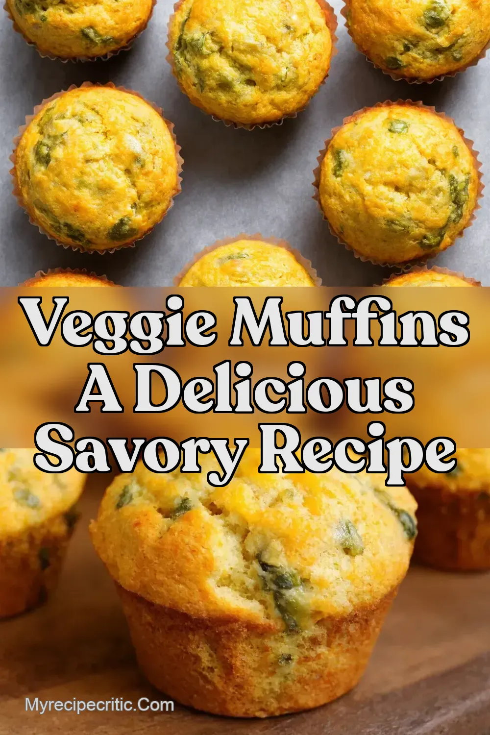 Savory Veggie Patch Muffins Cheesy Goodness - My Recipe…