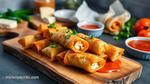 Delicious Jalapeno Goat Cheese Egg Rolls Recipe