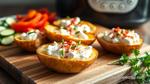 Healthy Air Fryer Baked Potato Skins Recipe