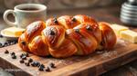 How to Make Braided Chocolate Chip Brioche