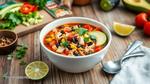 Quick Easy Chicken Taco Soup Recipe