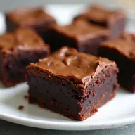 3Ingredient No Bake Brownies Easy Keto Fudge