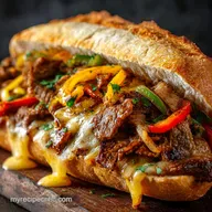 Authentic Philly Cheese Steak Recipe Beefy Cheesy Simply Unmissable