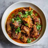 Traditional Lamb Curry with Coconut Milk
