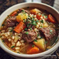 Beef and Barley Soup Crock Pot: Savory & Hearty