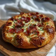 Pretzel Crust Pizza: Make the Best Chewy Dough