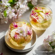 Spring Blossom Sangria with Fresh Berries