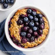 Blueberry Baked Oatmeal My Cozy Easy Breakfast Bake