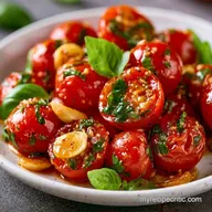 Burst Cherry Tomato Sauce in 25 Minutes