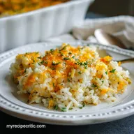Easy Cheesy Meatball Rice Casserole: 55 Min