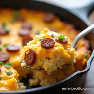 Easy Sausage Hashbrown Breakfast Casserole Recipe