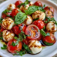 Cherry Tomato Basil Salad in 10 Minutes