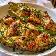 Chicken Anaheim Peppers in 40 Minutes