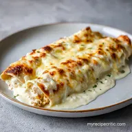 White Chicken Enchiladas in 35 Minutes