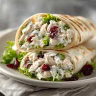 Chicken Salad Wrap in 10 Minutes