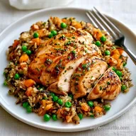 One-Pan Chicken Wild Rice Casserole