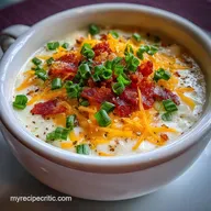Chilis Loaded Baked Potato Soup: Crock Pot Recipe