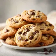 Cookie Recipe with Chocolate Chips - Crispy Baked