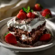 Ice Box Cake Recipe with Chocolate and Whipped Cream
