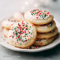 Christmas Sugar Cookie Recipe for 24 Servings