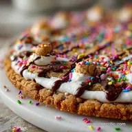 Cookie Pizza Recipe - Crispy Baked in 30 Minutes