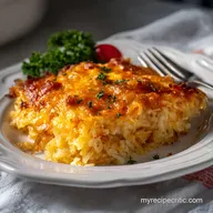 Cracker Barrel Hashbrown Casserole Recipe: Ultra-Cheesy Easy