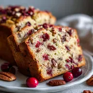 Cranberry Nut Bread: Tender Loaf with Walnuts and Orange Zest