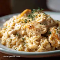 Crockpot Chicken and Rice: Easy, Creamy Comfort Food