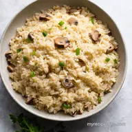 Creamy Dreamy Garlic Mushroom Rice My Weeknight Winner