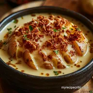 Cozy Up with Loaded Baked My Creamy Potato Soup Secret