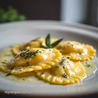 Tuscan Ravioli in 15 Minutes | Velvety Sauce