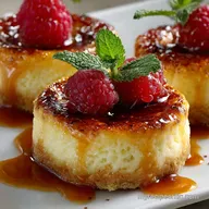 Creme Brulee Mini Cheesecakes: Decadent Individual Dessert Recipe