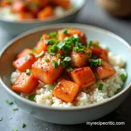 Best Crispy Bang Bang Salmon Bites Bowls Recipe