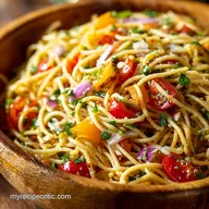 Spaghetti Salad The Ultimate Crunchy Summer Potluck Recipe