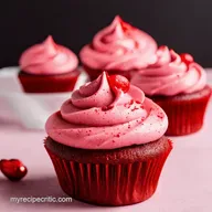 Cupids Kiss Valentines Day Cupcakes A Red Velvet Dream
