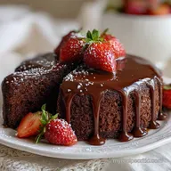 Dark Chocolate Cake Baked in 55 Minutes