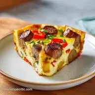 Easy Breakfast Casserole for 12 Servings: Golden and Baked