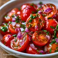 Easy Cherry Tomato Salad in 10 Minutes