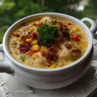 Chicken Corn Chowder Recipe: Easy Creamy 50-Minute Comfort