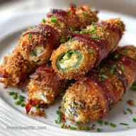 Cream Cheese Poppers with Crispy Bacon in 45 Min