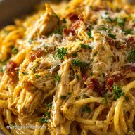 Crockpot Chicken Spaghetti UltraCreamy DumpandGo Comfort