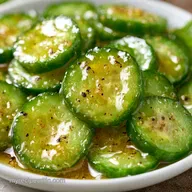 Easy Cucumber Salad Dressing for 6