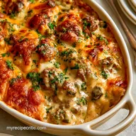 Easy Green Chile Casserole for 8 Servings