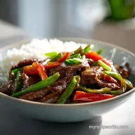 Pepper Steak Recipe in 20 Minutes for 4 Servings