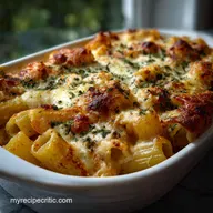 Rigatoni Pasta Bake With Ricotta