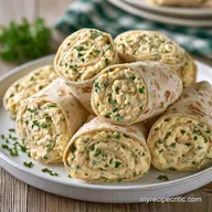 Egg Salad Pinwheels in 15 Minutes