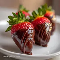 Elegant Chocolate Covered Strawberries Recipe