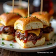 French Dip Sliders Au Jus PartyPerfect Mini Beef Sandwiches