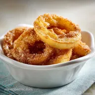 Crispy Fried Cinnamon Apple Rings